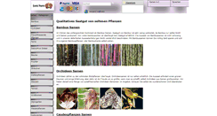 Desktop Screenshot of exotic-plants.de