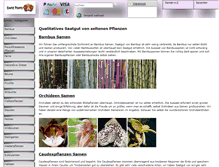 Tablet Screenshot of exotic-plants.de